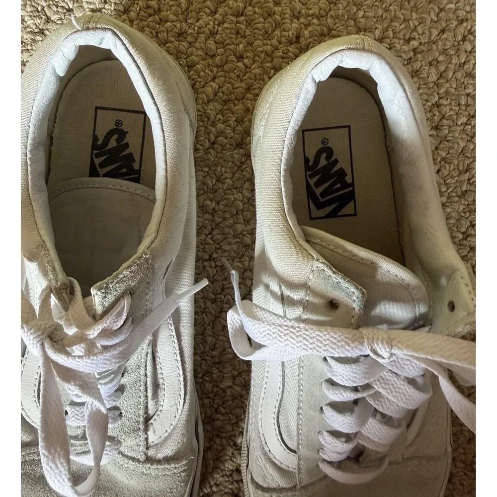 Vans Suede Old Skool Lace Up Sneakers Mens Size 8 Womens 9.5‎